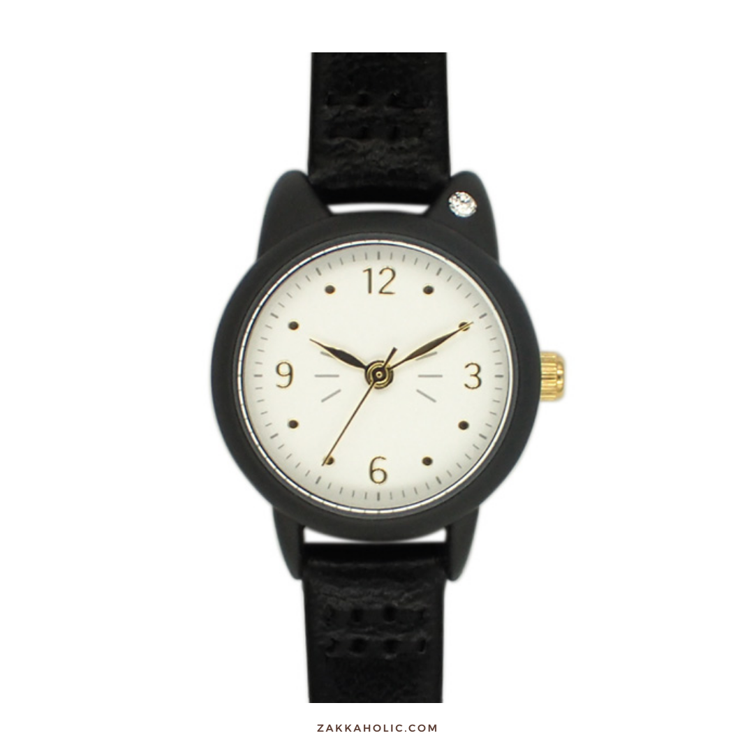 Water Proof Cat Shape Watch 女裝 防水 三色貓貓形手錶