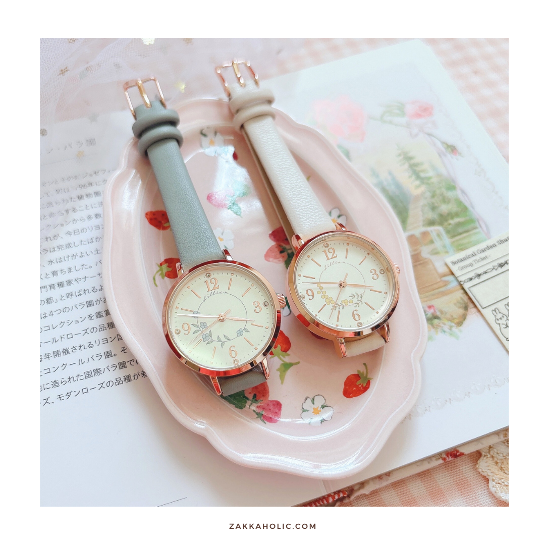 Flower Garden Watch 花花 花環花圈女裝手錶 金木犀 勿忘我