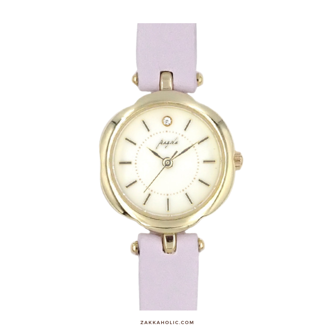 It's your time to bloom✿ 花形錶盤手錶 Flower Watch *Mary Quant Vibe*