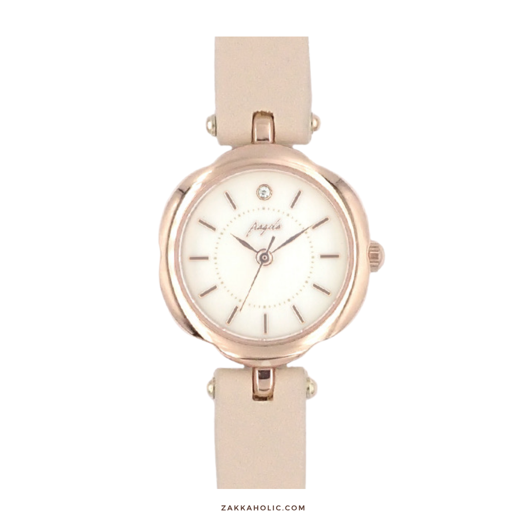 It's your time to bloom✿ 花形錶盤手錶 Flower Watch *Mary Quant Vibe*