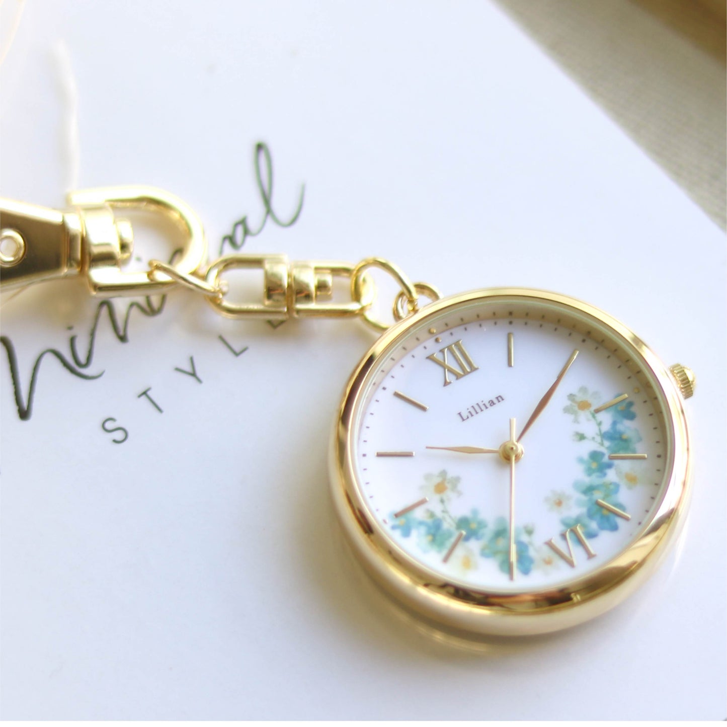 護士錶 Nurse Watch- Floal Tuo Watch/ Bag Charm 日系碎花陀錶 掛錶