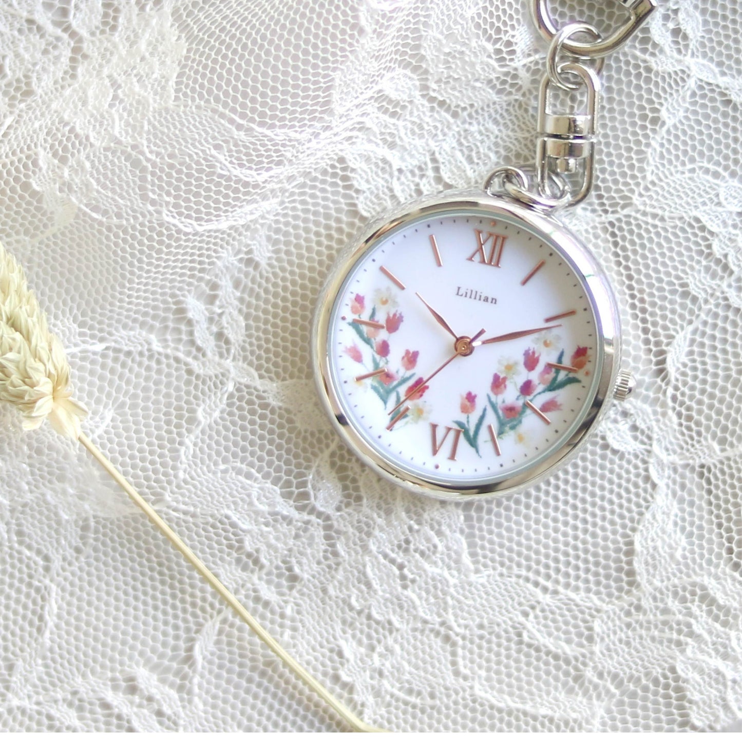 護士錶 Nurse Watch- Floal Tuo Watch/ Bag Charm 日系碎花陀錶 掛錶