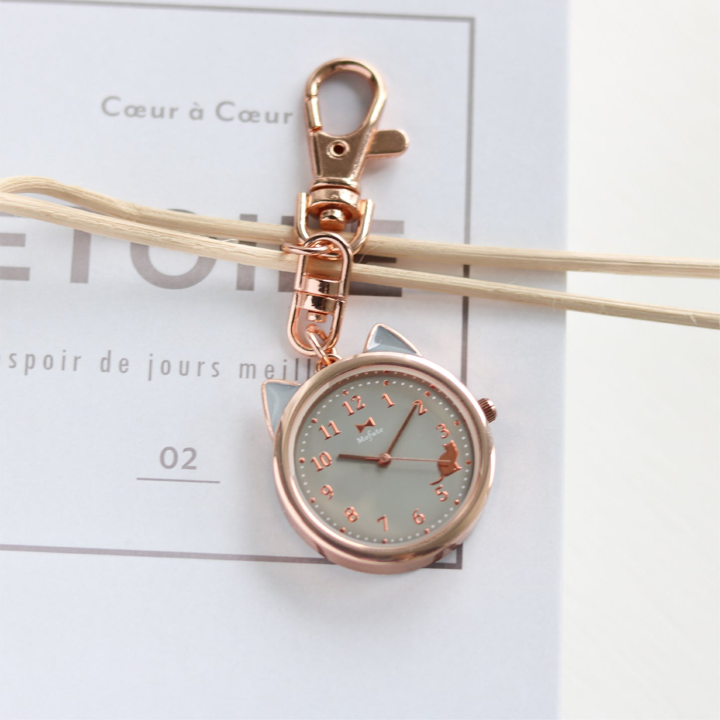 護士錶 Nurse Watch Cat Shape Watch 貓貓造型 陀錶 掛錶