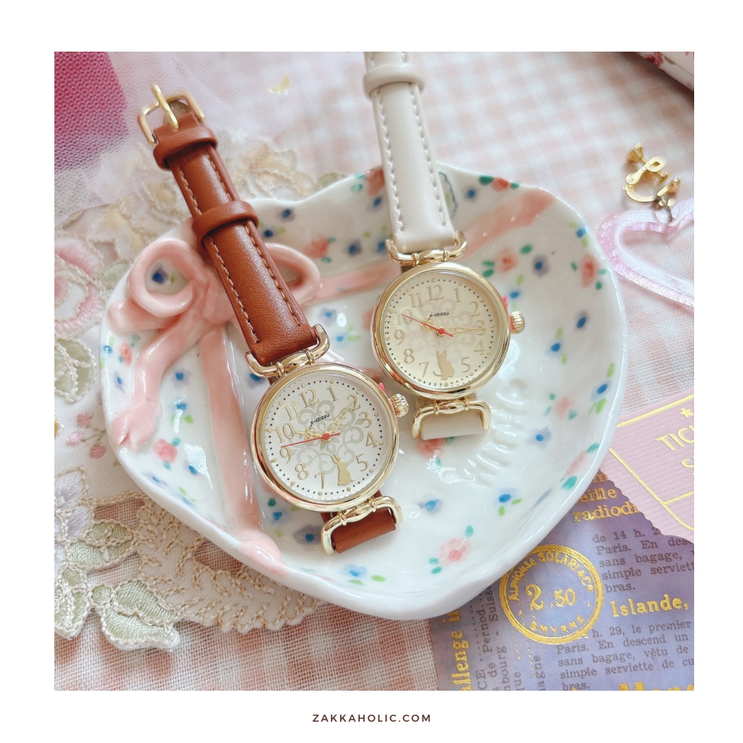 Antique Animal Watch 動物剪影復古手錶 女裝