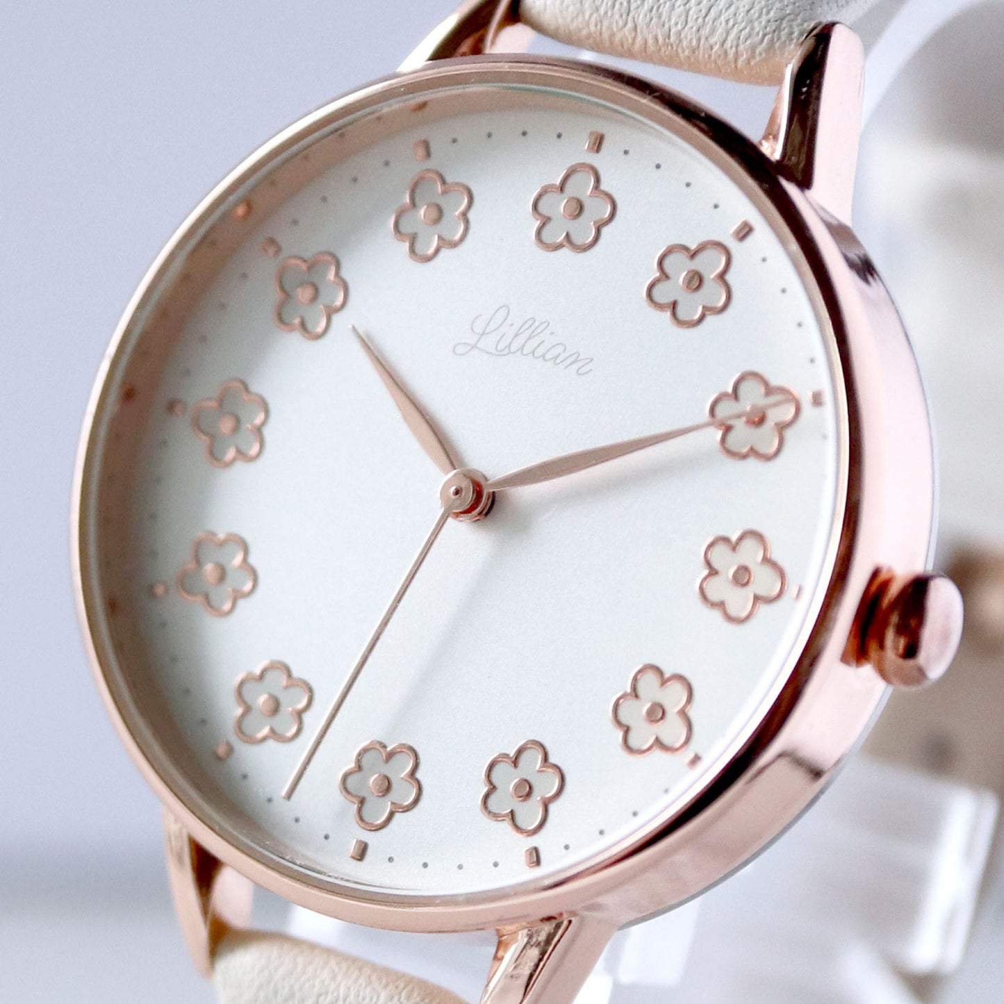 Scandinavian Style Flowers Watch 北歐風 花花 花環花圈女裝手錶 *marimekko vibe*