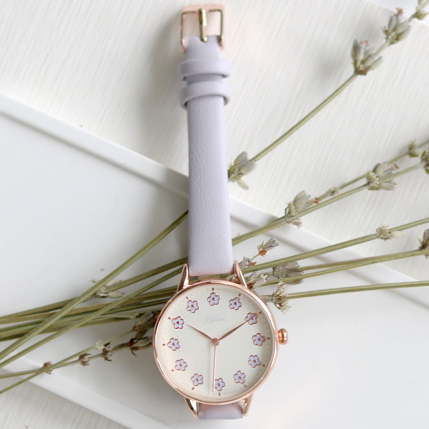 Scandinavian Style Flowers Watch 北歐風 花花 花環花圈女裝手錶 *marimekko vibe*