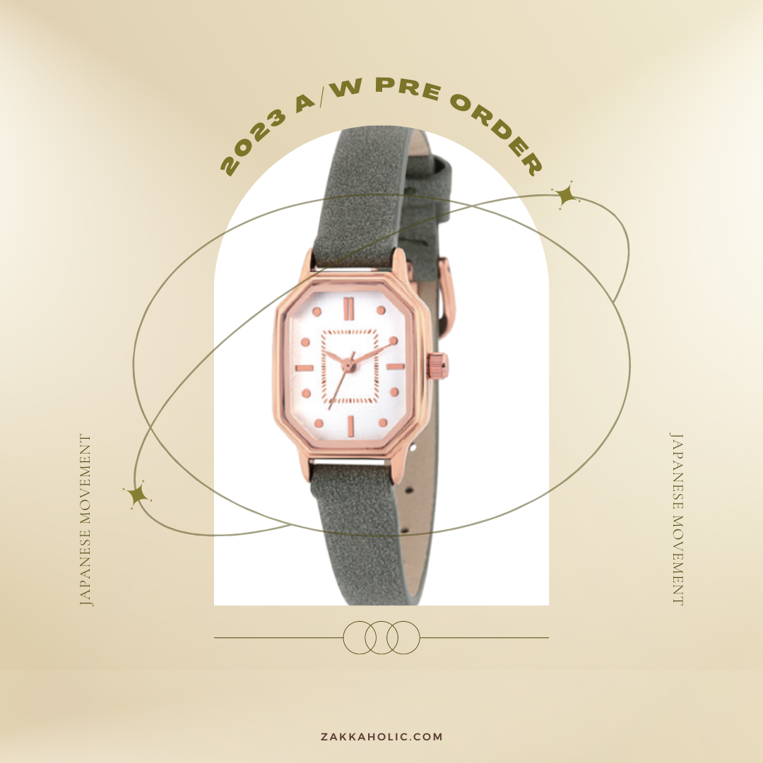 2023 A/W Classic Square Watch 女裝秋冬方盒子手錶