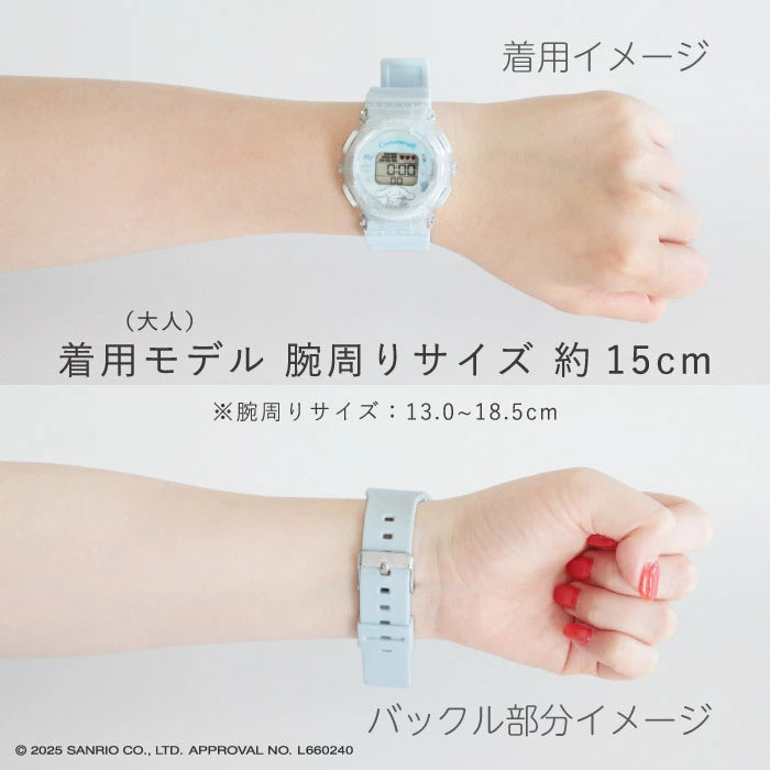 Sanrio Kuromi Cinamoroll Hello Kitty 女裝 小朋友手錶 親子手錶 電子手錶 小朋友生日禮物