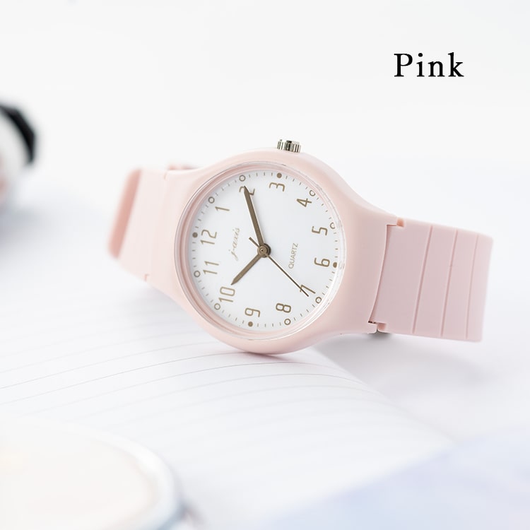 9 Colors Silicon Belt Watch 應援色穿搭 矽錶帶手錶