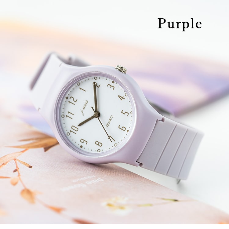 9 Colors Silicon Belt Watch 應援色穿搭 矽錶帶手錶