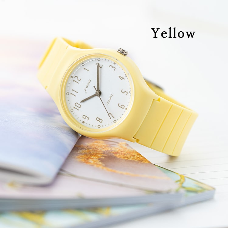 9 Colors Silicon Belt Watch 應援色穿搭 矽錶帶手錶