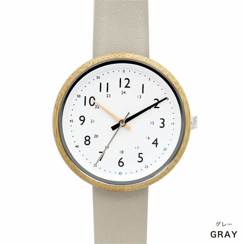 Bamboo Watch 親膚竹製錶圈手錶 女裝