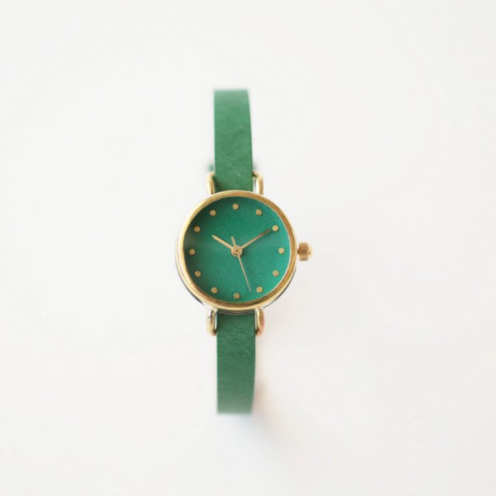 C-Brain Handicraft Watch 日本手工錶 42_04 iroha 綠青