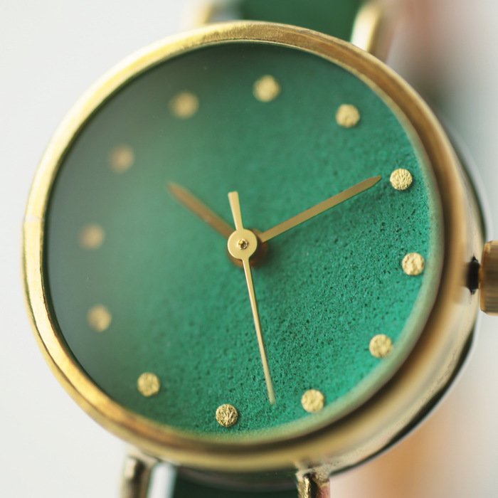 C-Brain Handicraft Watch 日本手工錶 42_04 iroha 綠青