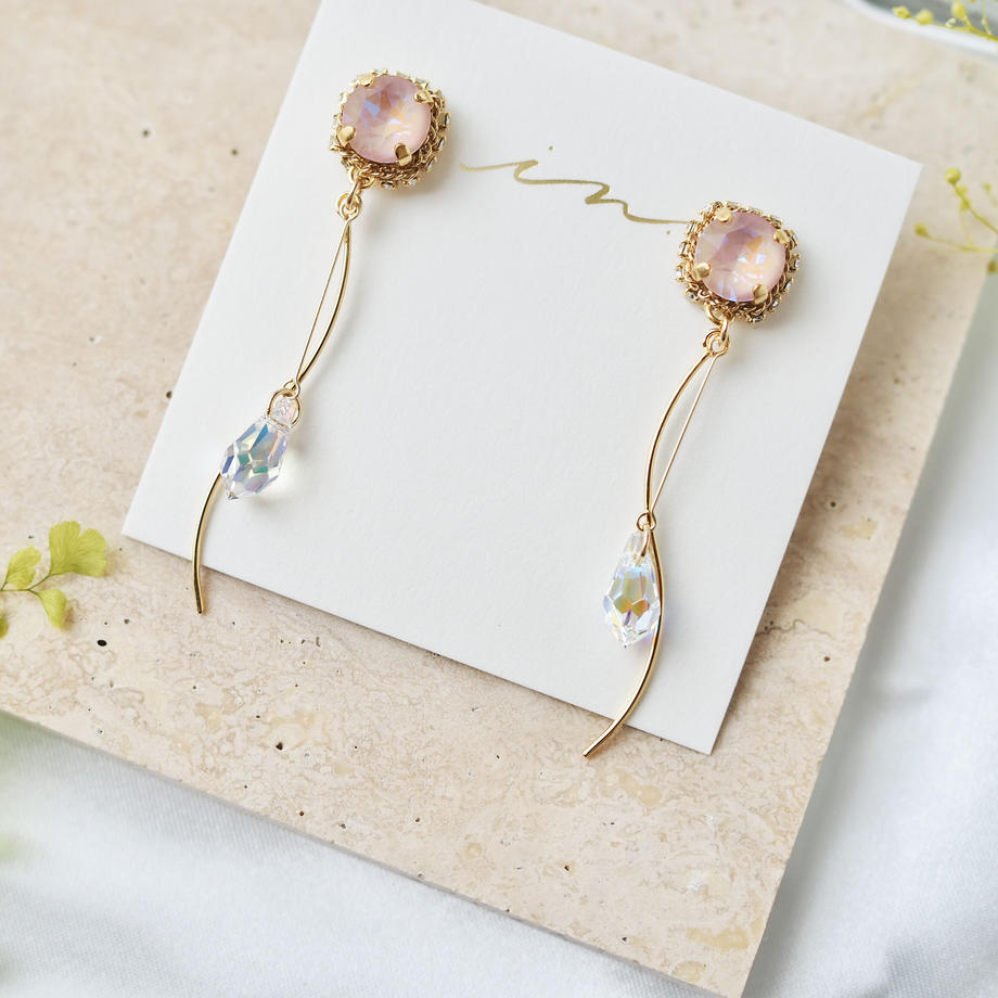 In. Accessory - 日本手作 Swarovski x Czech beads *・゚agnes #1377 *・゚