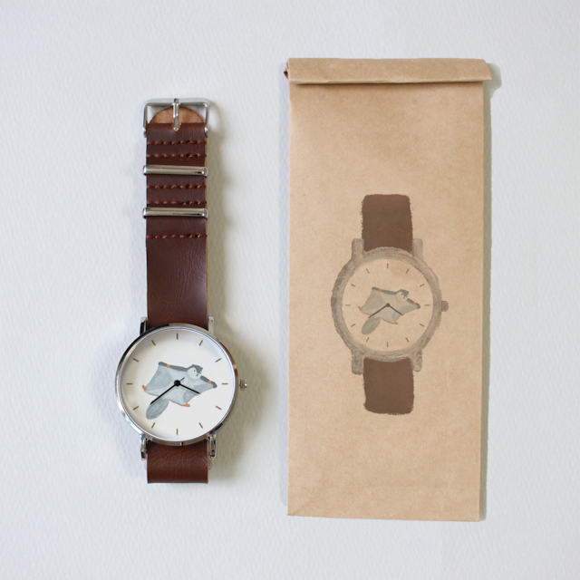 びとbito - Handicraft Watch 日本手工錶 - 鼯鼠 飛鼠