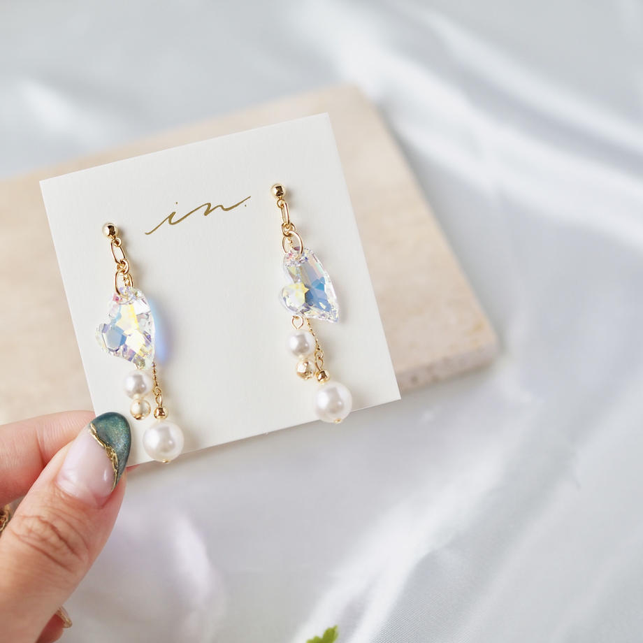 In. Accessory - 日本手作 Swarovski x Czech beads *・゚jeanne #1386 .*・゚