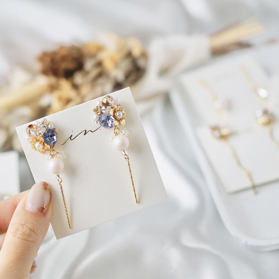 In. Accessory - 日本手作 *・゚Nemophila #1700*・゚