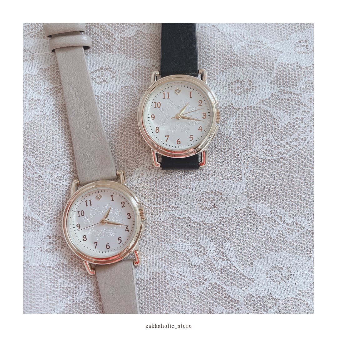 Antique Damask Watch 復古暗花手錶 女裝