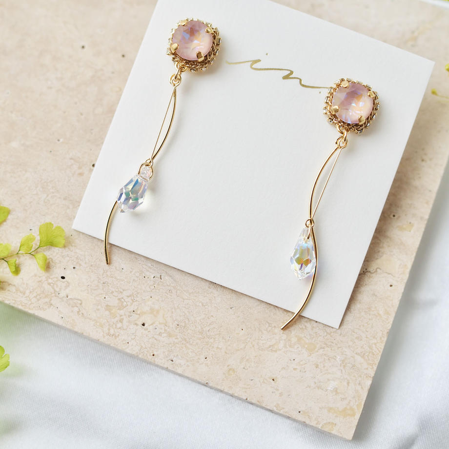 In. Accessory - 日本手作 Swarovski x Czech beads *・゚agnes #1377 *・゚