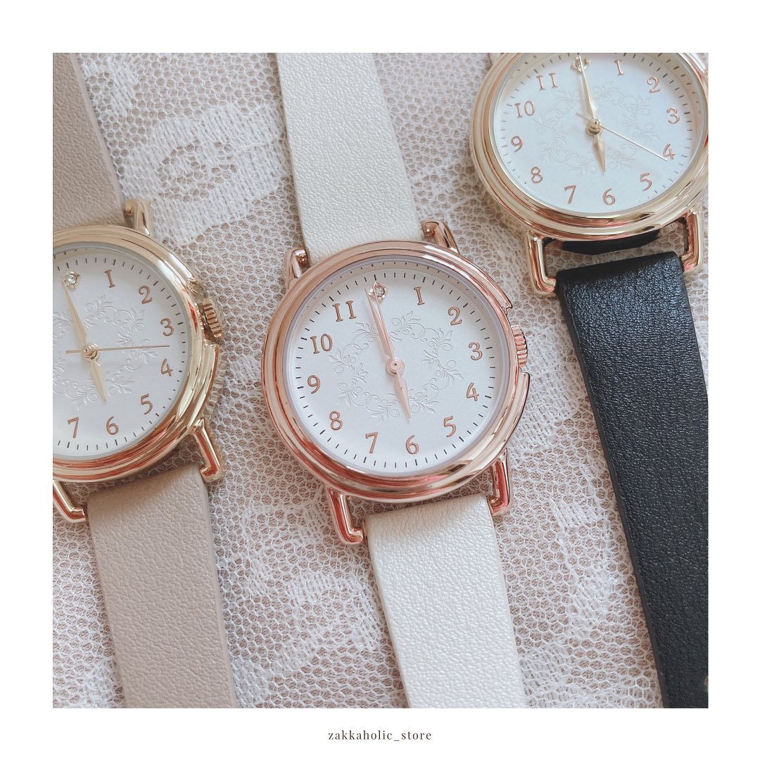 Antique Damask Watch 復古暗花手錶 女裝