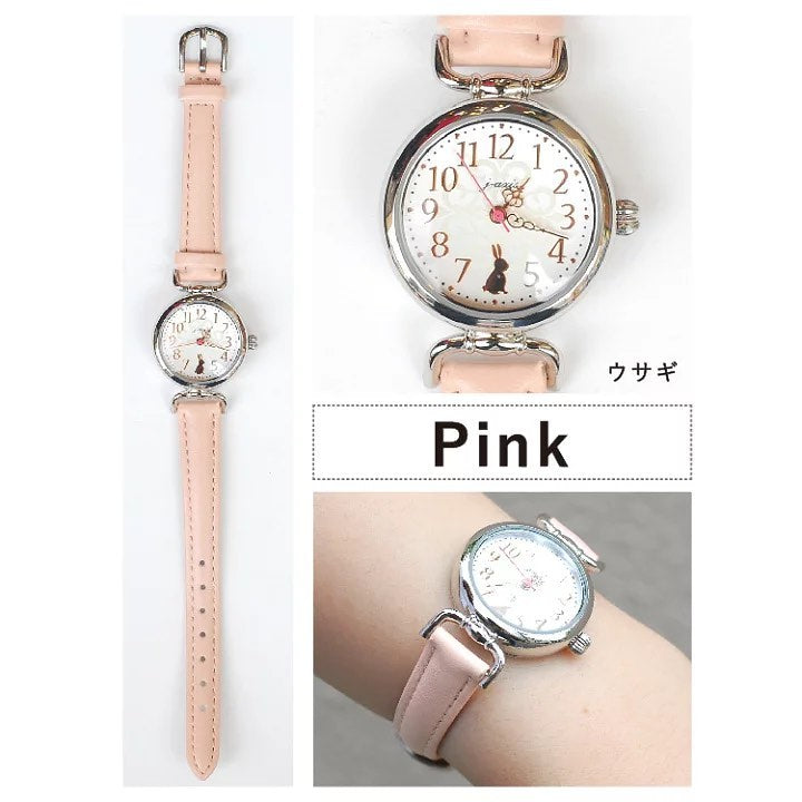 Antique Animal Watch 動物剪影復古手錶 女裝