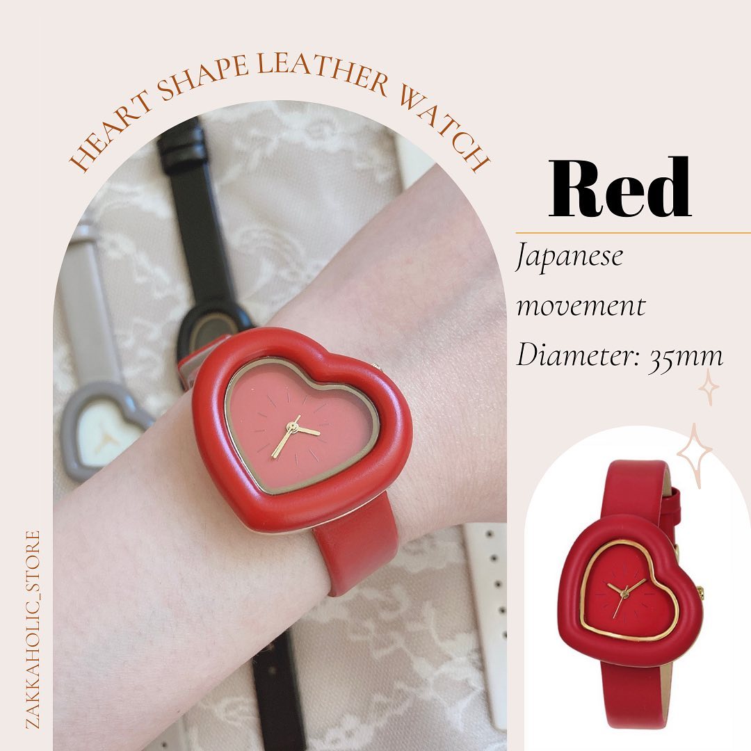 Heart Shape Watch 心心錶 女裝