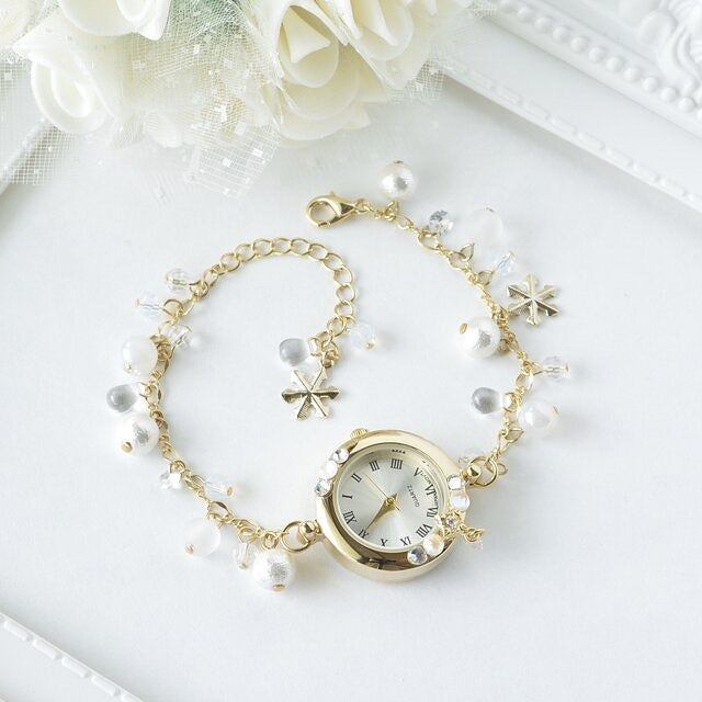 ๐ท๐๐๐๐๐๐- ๆฅๆฌๆไฝ ๅคฉ็ถ็ณๆ้้ถ Japanese Handmade Bracelet Watch
