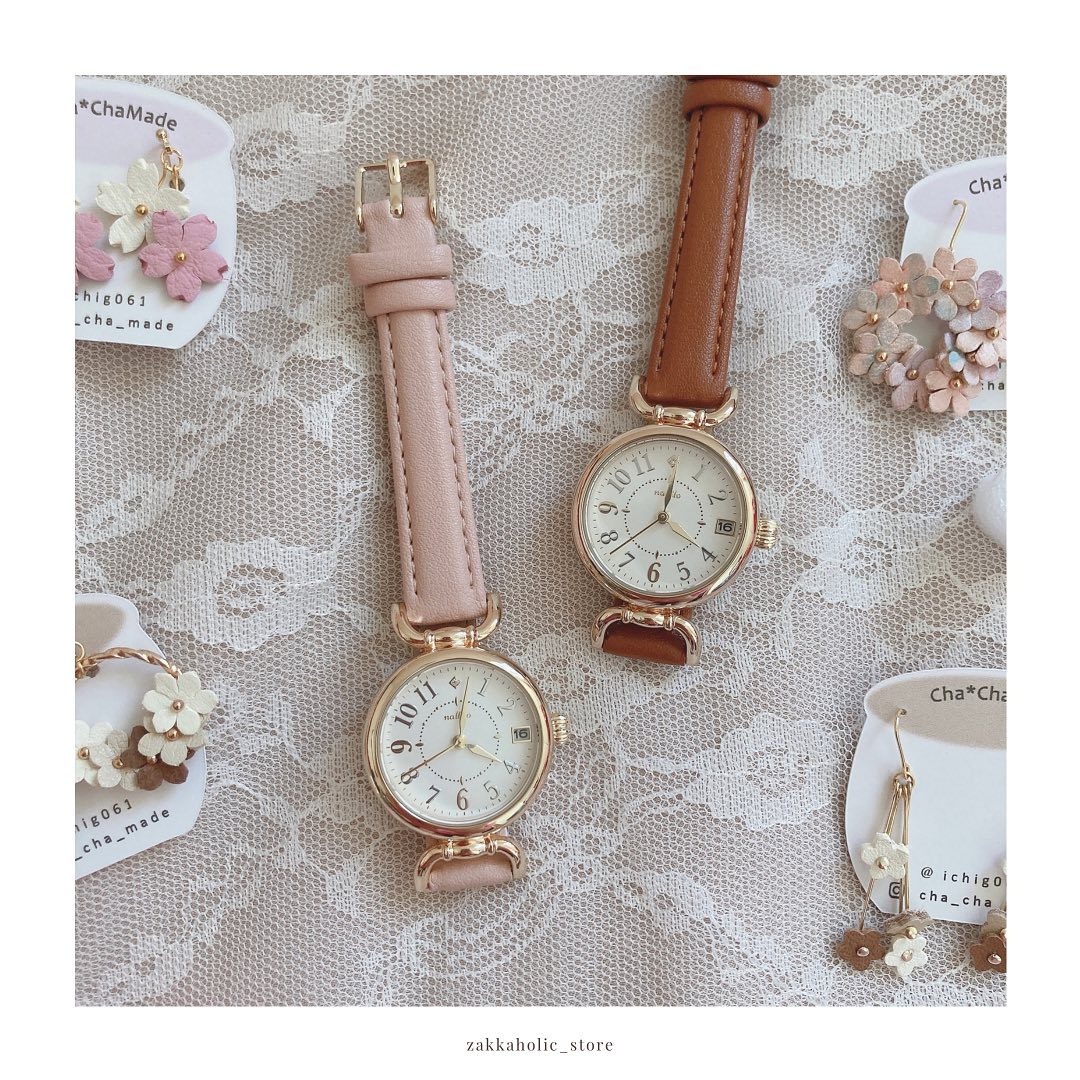 ⟡⸝⋆ Good things take Time Antique Calendar Watch 復古日期手錶 女裝 DSE錶 考試手錶