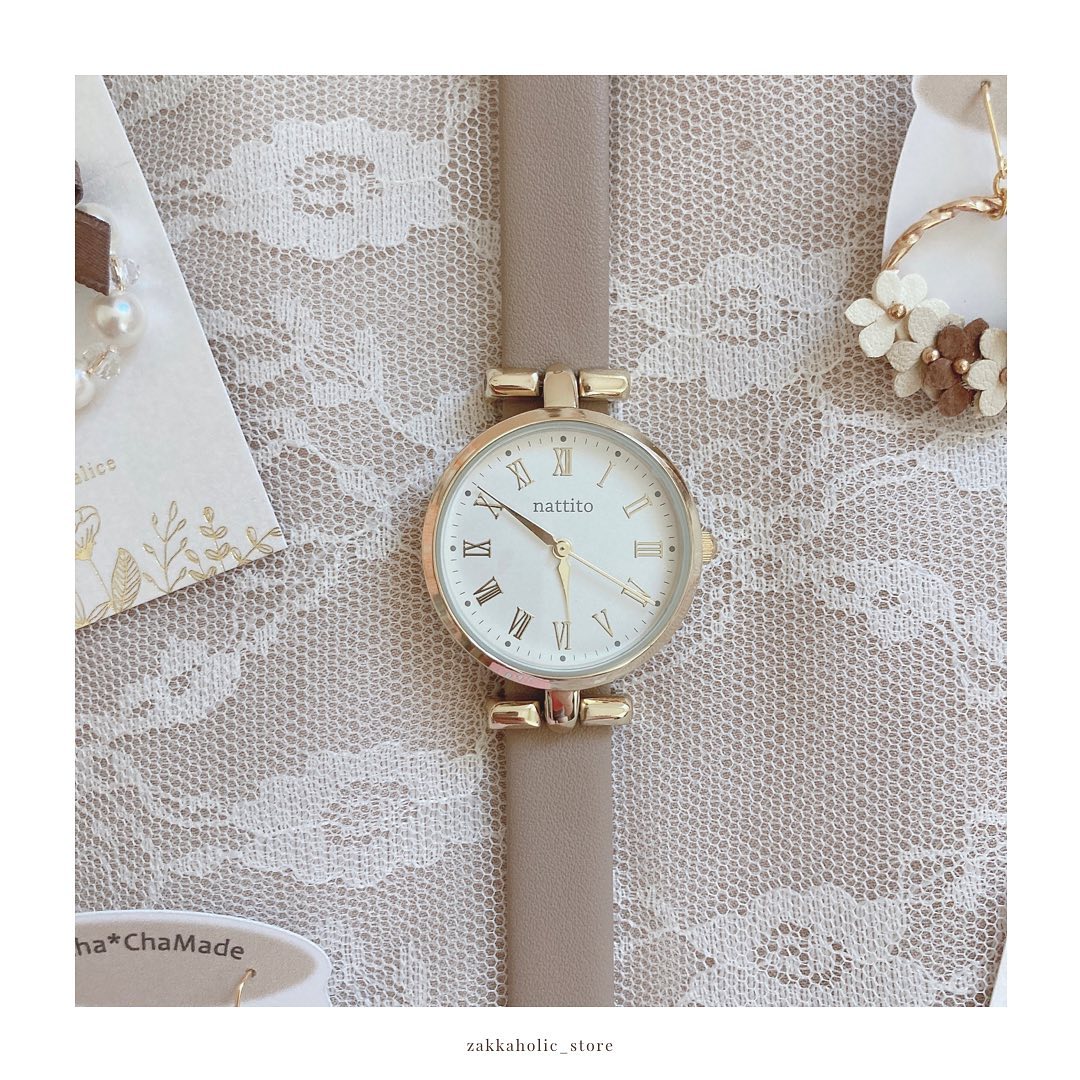 Nickel Free Water Proof Watch 復古低敏防水手錶