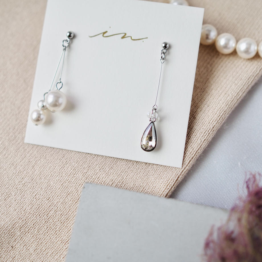 In. Accessory - 日本手作 Swarovski x Czech beads *・゚sara #1408*・゚