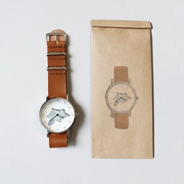 びとbito - Handicraft Watch 日本手工錶 - 鼯鼠 飛鼠
