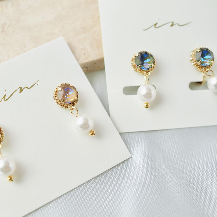 In. Accessory - 日本手作 Swarovski x Czech beads *・゚noah #802 *・゚