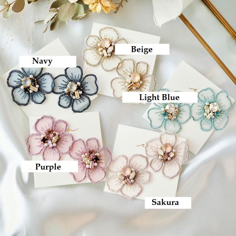 In. Accessory - 日本手作 Swarovski x Czech beads *・゚leilani #280.*・゚