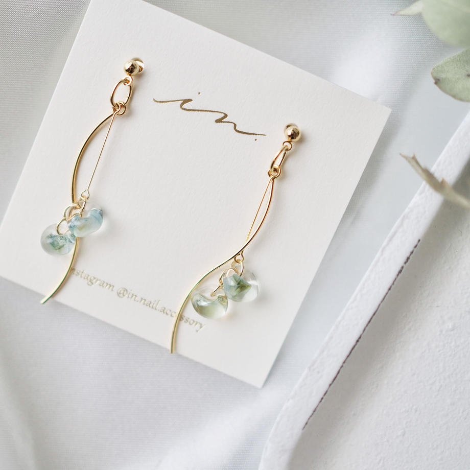 In. Accessory - 日本手作 \Tear Drop/ 天使之淚 *・゚drop #1328 .*・゚