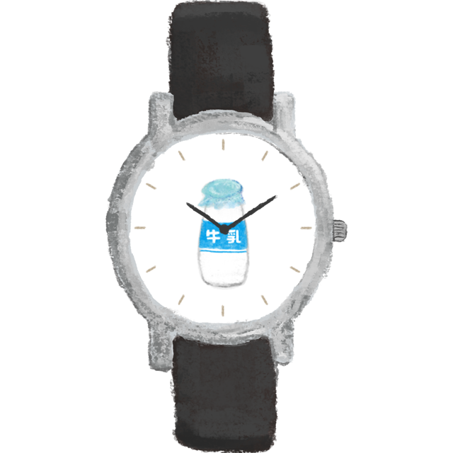 びとbito - Handicraft Watch 日本手工錶 - 牛乳