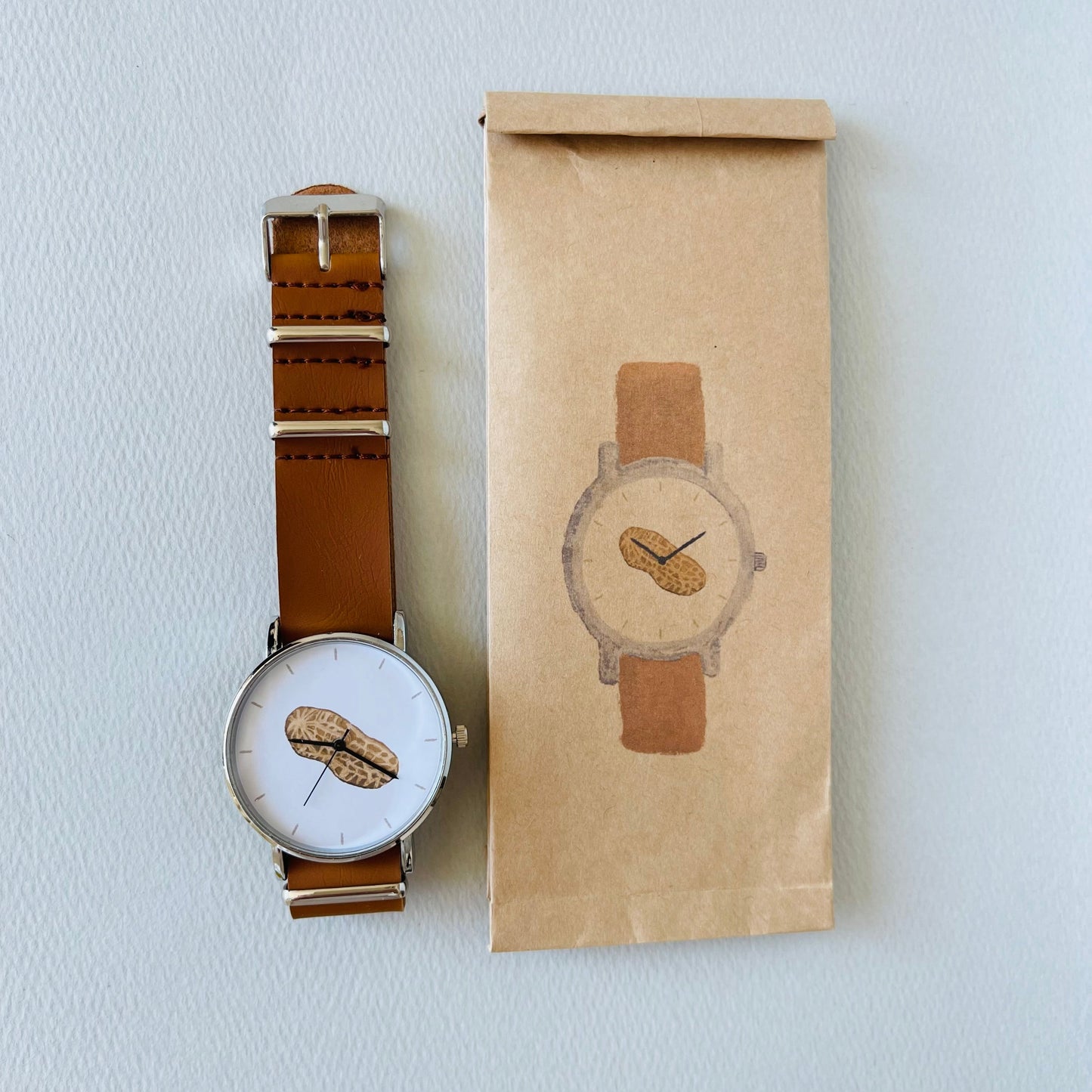 びとbito - Handicraft Watch 日本手工錶 - 花生