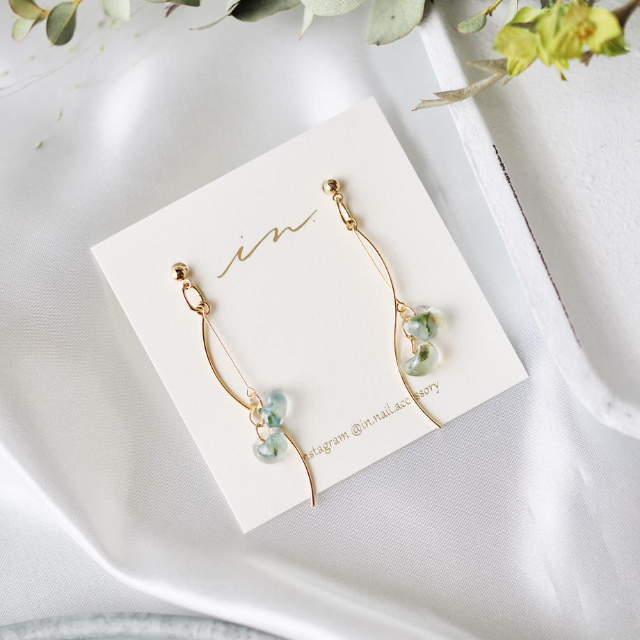 In. Accessory - 日本手作 \Tear Drop/ 天使之淚 *・゚drop #1328 .*・゚