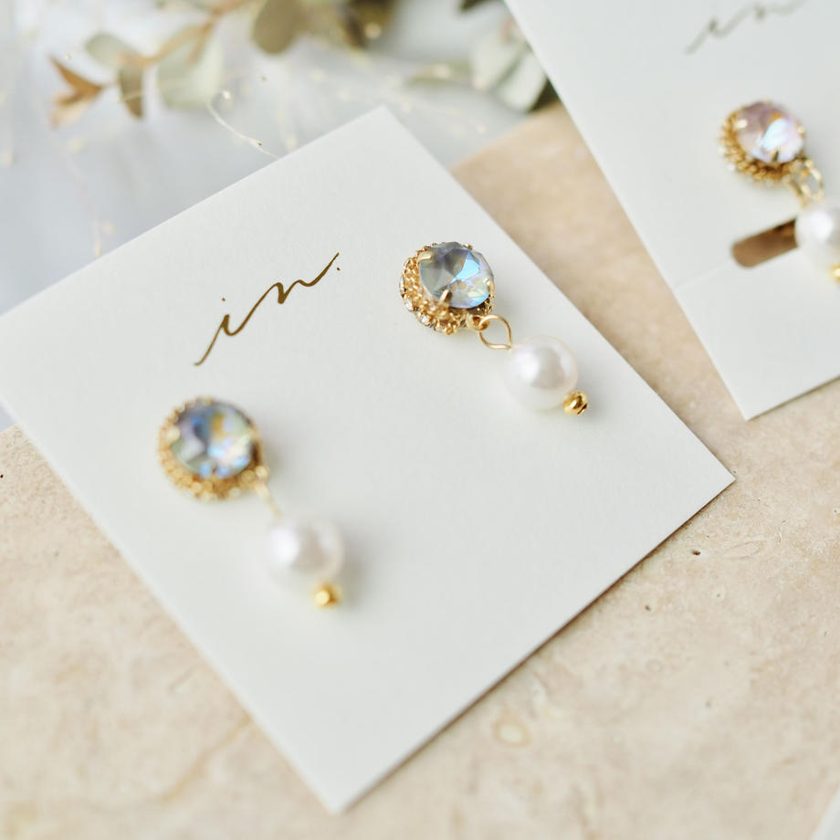 In. Accessory - 日本手作 Swarovski x Czech beads *・゚noah #802 *・゚