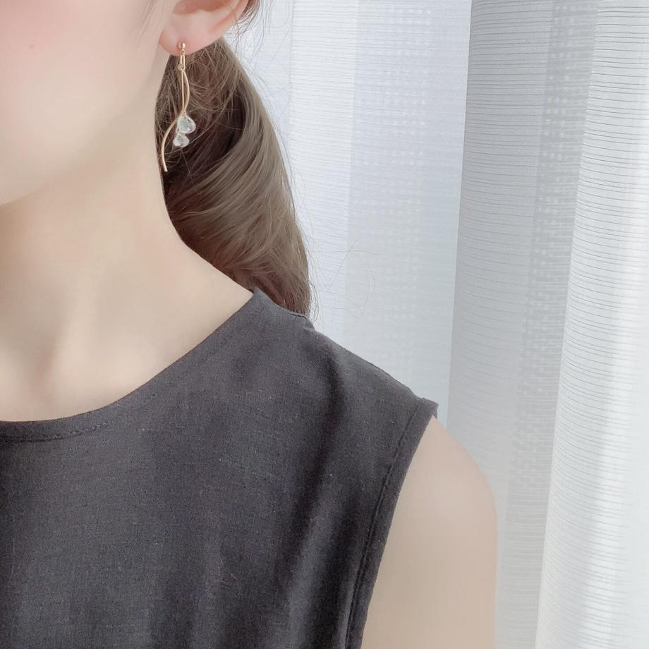 In. Accessory - 日本手作 \Tear Drop/ 天使之淚 *・゚drop #1328 .*・゚