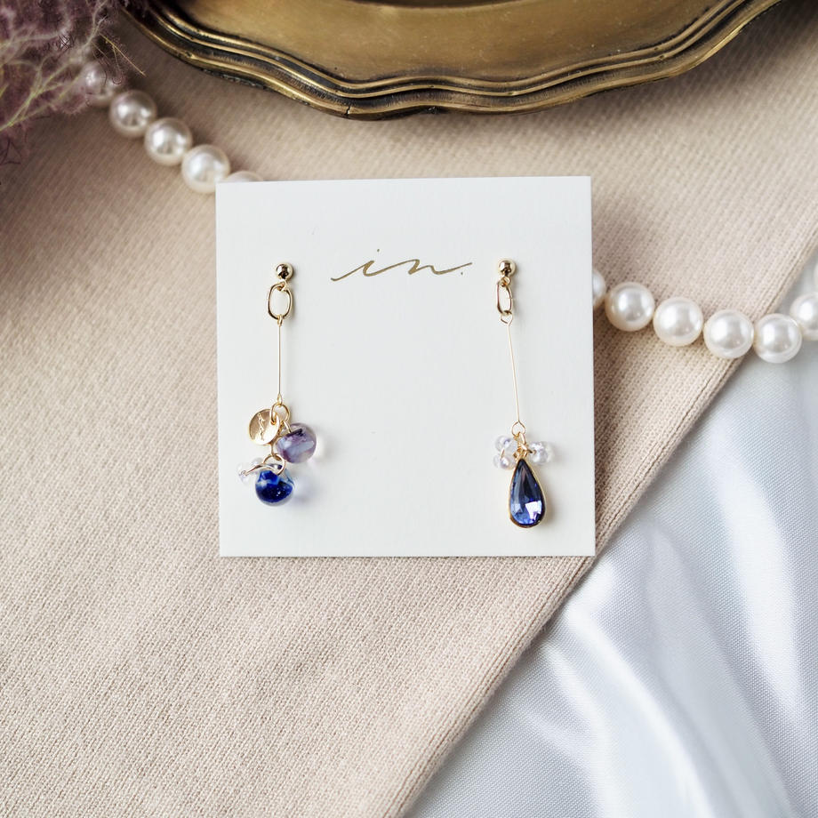In. Accessory - 日本手作 Swarovski x Czech beads *・゚Jade #150 .*・゚