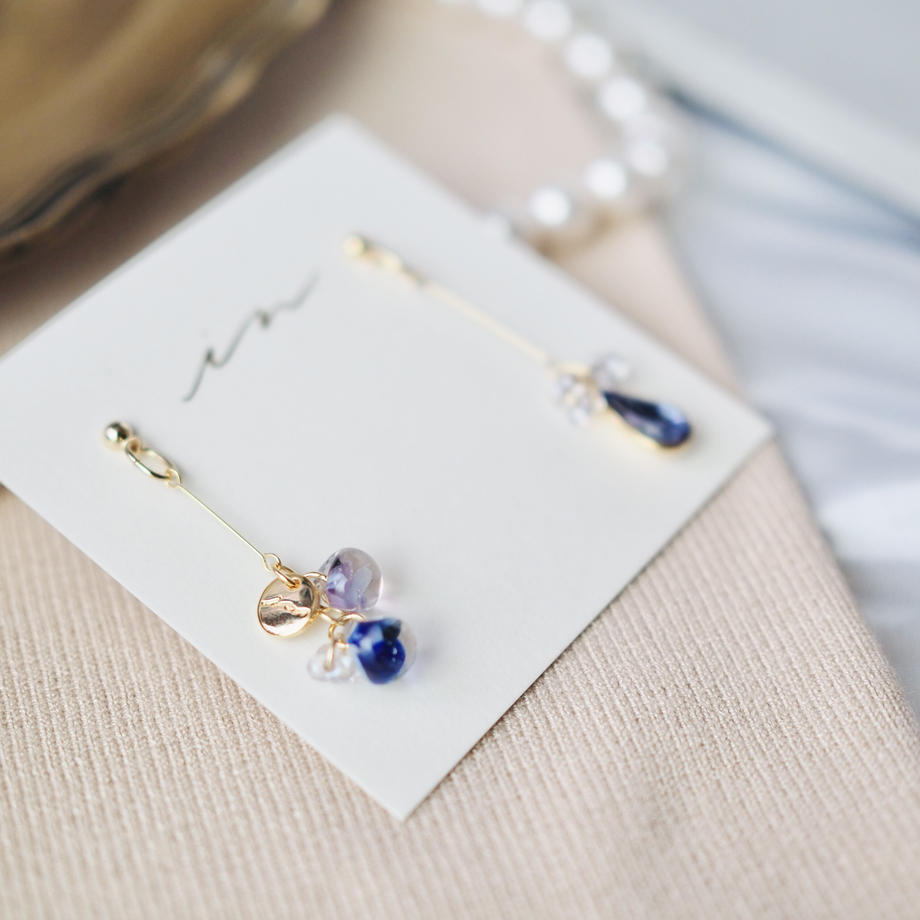 In. Accessory - 日本手作 Swarovski x Czech beads *・゚Jade #150 .*・゚