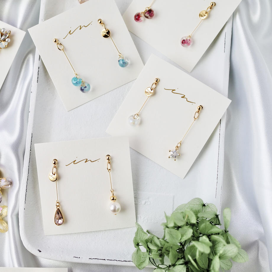 In. Accessory - 日本手作 Swarovski x Czech beads *・゚venus #1275 .*・゚