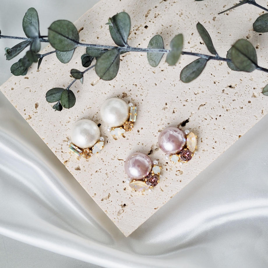 In. Accessory - 日本手作 Swarovski x Czech beads *・゚silence #286 .*・゚