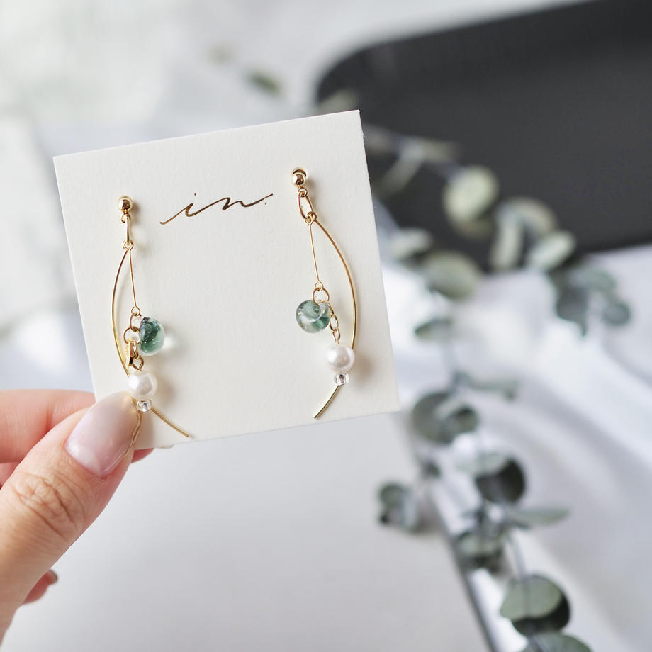 In. Accessory - 日本手作 \Tear Drop/ 天使之淚 *・゚callie #1522 .*・゚