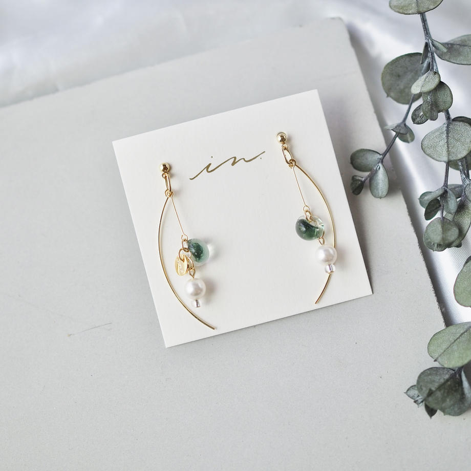 In. Accessory - 日本手作 \Tear Drop/ 天使之淚 *・゚callie #1522 .*・゚