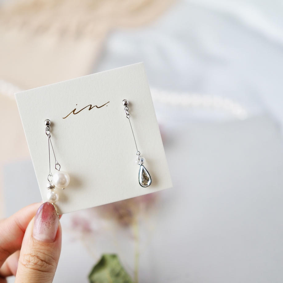 In. Accessory - 日本手作 Swarovski x Czech beads *・゚sara #1408*・゚