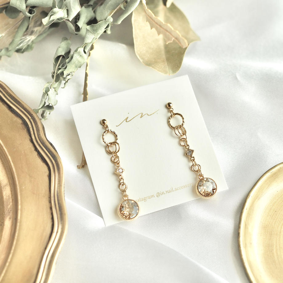 In. Accessory - 日本手作 Swarovski x Czech beads *・゚cantabile #1221 *・゚