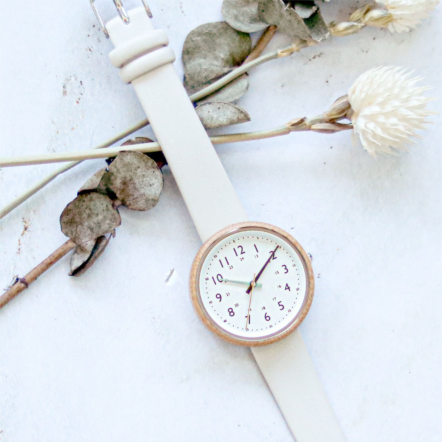 Bamboo Watch 親膚竹製錶圈手錶 女裝