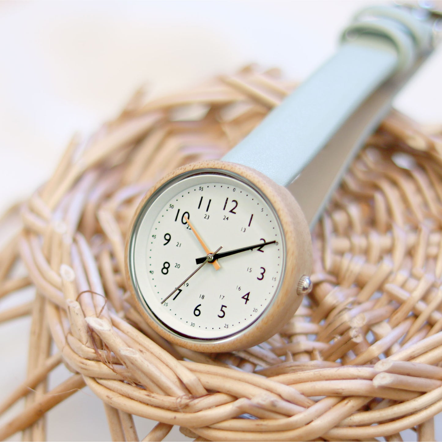 Bamboo Watch 親膚竹製錶圈手錶 女裝